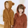 Peignoir enfant à capuche Ourson Caramel