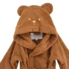 Peignoir enfant à capuche Ourson Caramel