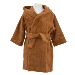 Peignoir enfant à capuche Ourson Caramel