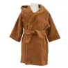 Peignoir enfant à capuche Ourson Caramel