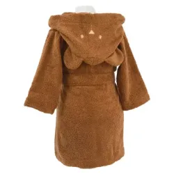 Peignoir enfant à capuche Ourson Caramel