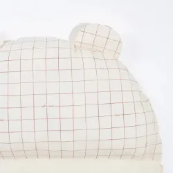 Sac de couchage pour maternelle avec oreiller intégré Carreaux Colin