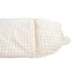 Sac de couchage pour maternelle avec oreiller intégré Carreaux Colin