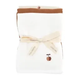 Lot de 3 langes en coton Bio Pom Pouce