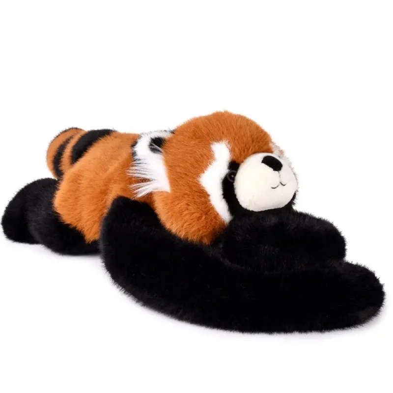 Peluche Lestée Podcoll Panda Roux - 40 cm