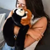 Peluche Lestée Podcoll Panda Roux - 40 cm