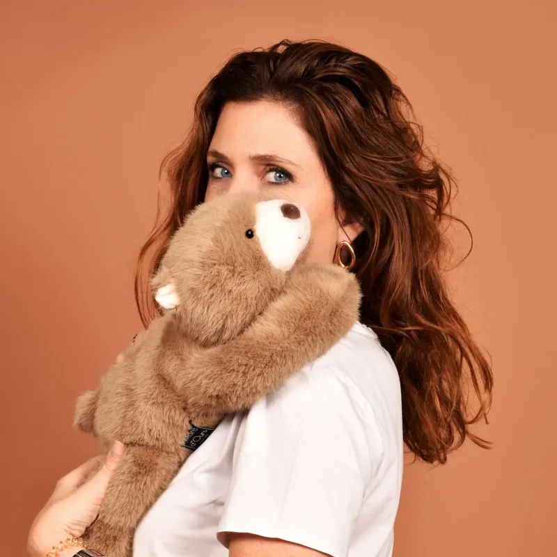 Histoire D'ours Podcoll Bär 40 Cm – Kuscheliger Plüschbär Aus Frankreich – Hochwertiges Kuscheltier – Geschenk Für Kinder & Sammler