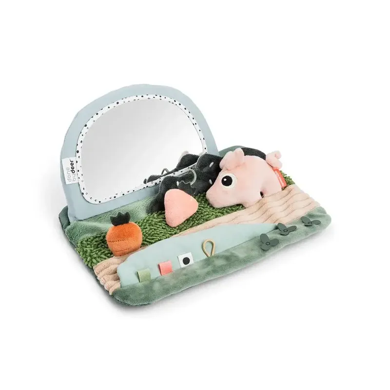 Miroir d'éveil Tummy Time - Tiny Farm