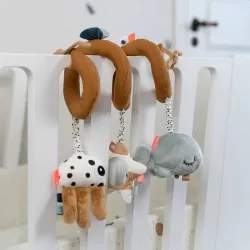 Spirale d'activités Sea Friends Moutarde