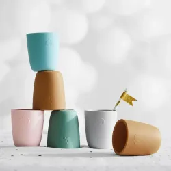 Gobelet en silicone Moutarde