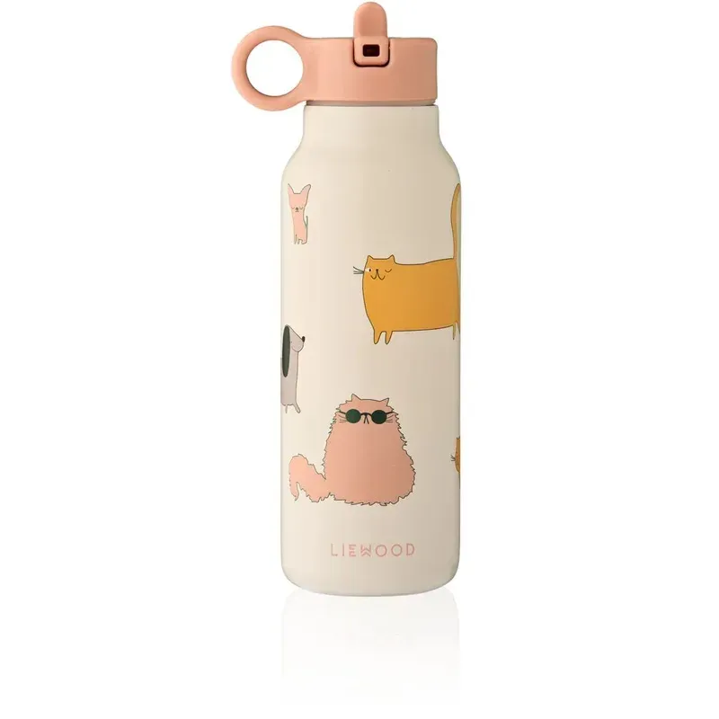 Gourde en acier Falk 350 ml Cats and Dogs Sandy