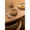 Set repas en Silicone Vivi Eléphant Crème de la crème