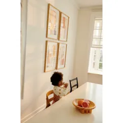 Bavoir à manches, Eléphant Crème de la crème (6 - 18 mois)