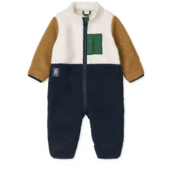 Combinaison bébé polaire Nolano Classic Navy