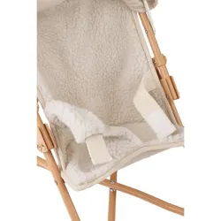 Poussette en polaire pour poupée Elsie Sandy