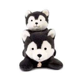 Peluche Loup gris - 22 cm