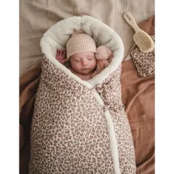 Nid d'ange HIVER Teddy Wild Print Léopard