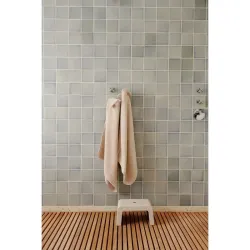 Cape de bain ALBERT Ours Polaire (70 x 70 cm)