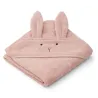 Cape de bain ALBERT Lapin ROSE (70 x 70 cm)