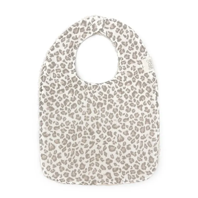 Bavoir Soft Print Léopard