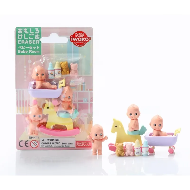 Gommes Figurines - Chambre de bébés