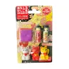 Gommes Figurines - Kokeshi et Lucky Cat