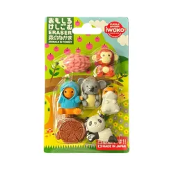 Gommes Figurines - Amis de la Forêt