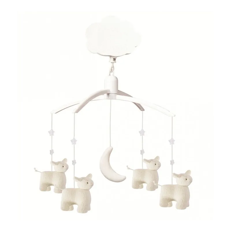 Mobile Musical Moutons Ecru