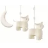 Mobile Musical Moutons Ecru