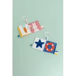 Livre sensoriel pour poussette Mr Requin