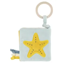 Livre sensoriel pour poussette Mr Requin