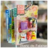 Gommes Figurines - Kokeshi et Lucky Cat