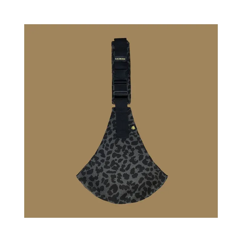Porte bébé Léopard Gris