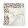 Couverture de berceau Wild Print Leopard 66 x 80 cm