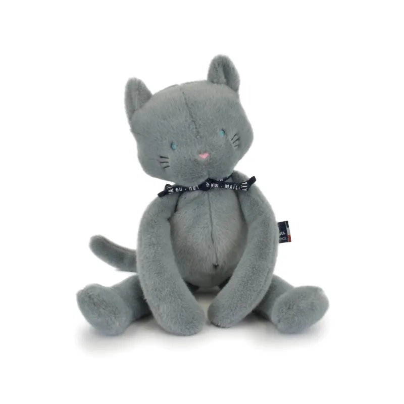 Chat Gris Méloé 37 cm