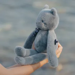 Chat Gris Méloé 37 cm