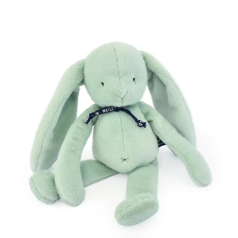 Lapin Méloé 37 cm Vert Sauge