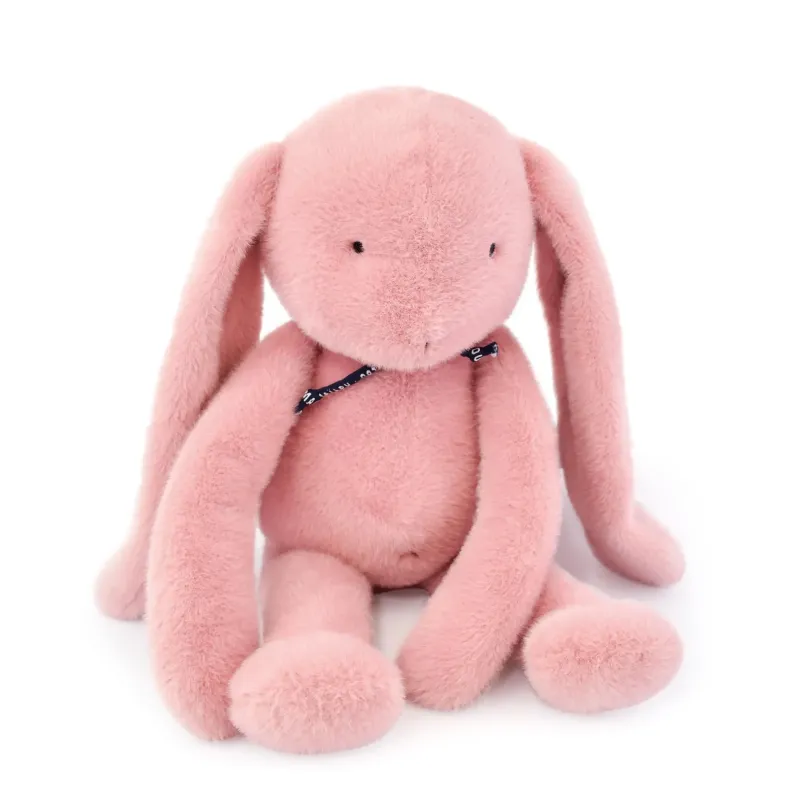 Lapin Méloé 37 cm Rose