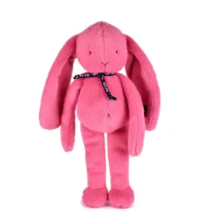 Lapin Méloé 37 cm Rose Bubble Gum