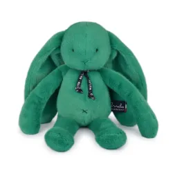 Lapin Méloé 37 cm Vert Prairie