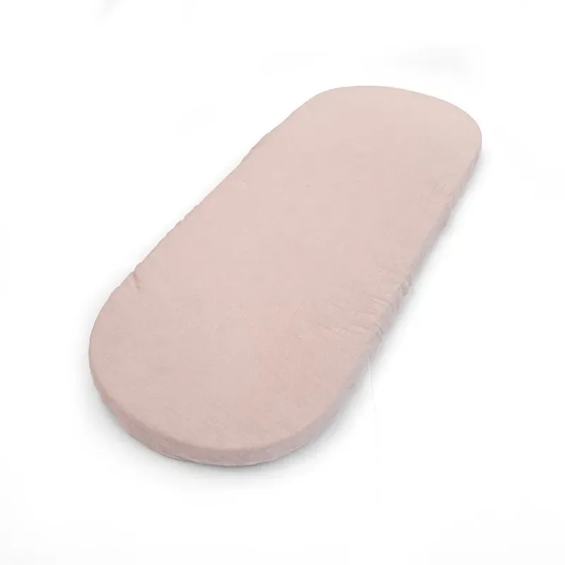 Drap housse pour couffin en gaze de coton Nude Powder