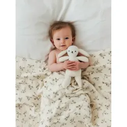 Couverture Bébé Olive Bloom  110 x 80 cm