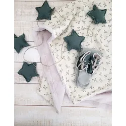 Couverture Bébé Olive Bloom  110 x 80 cm