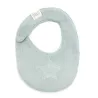 Bavoir Naissance Gaze de coton Mint Breeze avec Etoile