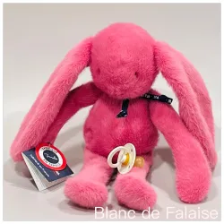 Lapin Méloé 37 cm Rose Bubble Gum