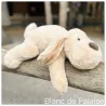 Chien Allongé Beige 40 cm