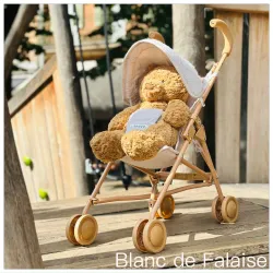 Poussette en polaire pour poupée Elsie Sandy