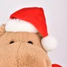 Hippo Père Noël Beige Sable 38 cm