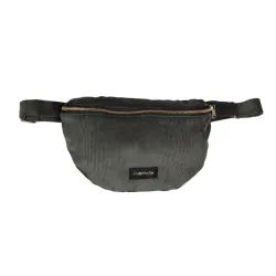 Custine Le Sac Banane Velours Côtelé Kaki