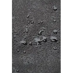 Custine XL Le Sac Banane Coton recyclé Ciré Noir